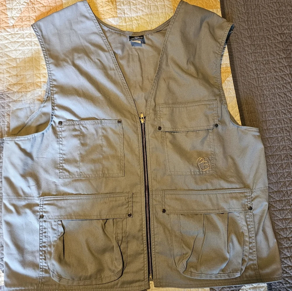 PRISON BLUES Utility Vest - Picture 1 of 4